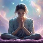 voyante qui se concentre